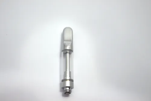 1 Cartridge Cartucho 0,5ml Rosin Aceite Clear Plateado+ Tubo