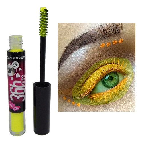 Mascara De Pestañas De Color Waterproof 36 Horas  Waterproof