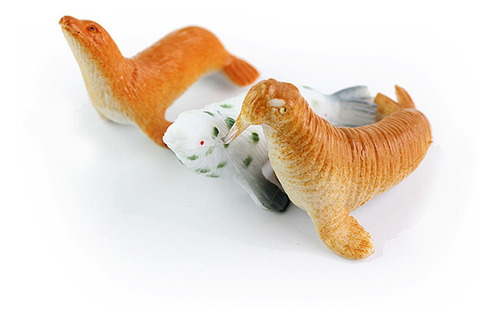 Z Um Conjunto Simulação Plástico Ocean Animals Sea Creatures