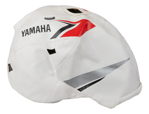 Funda Cubre Tanque Yamaha Ybr125z Blanco Fmx