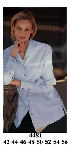 Camisa cuello smoking mujer sale