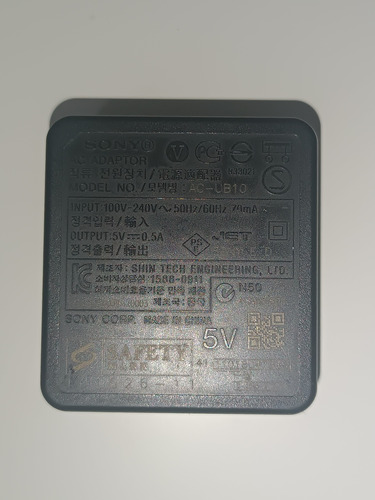 Cargador Adaptador Sony Ac-ub10 