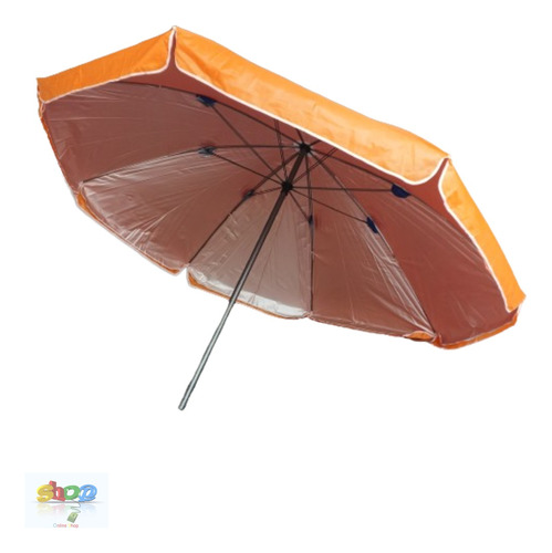 Parasol 3:20mts Alt Impermeable Doble Tela Doble Varilla 