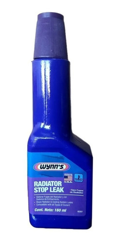 Sella Fuga De Radiador Wynn´s Tapa Fugas Goteras Auto 160ml