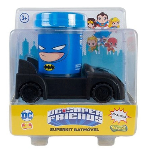 Sunny Super Kit Batmóvel De Massinha Dc Super Friends 2166