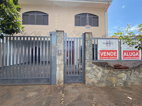 Imagem 2 de 30 de Casa Com 4 Dormitórios Para Alugar, 316 M² Por R$ 2.100,00/mês - Centro - Brodowski/sp - Ca0977