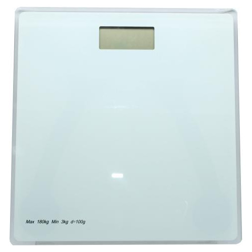 Balança Digital De Vidro Temperado | 180kg | Branco