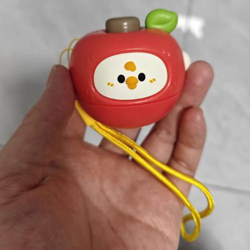 Peonza Giratoria Con Forma De Fruta Para Niños, Manzana