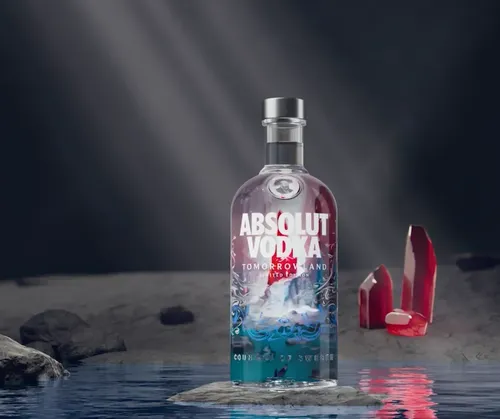 Vodka Absolut Tomorrowland Orbyz Crystal 700ml | Parcelamento sem
