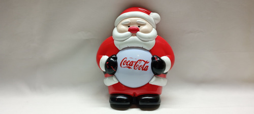 Muñeco En Forma De Santa Claus Suvenir Coca Cola 90'slampara