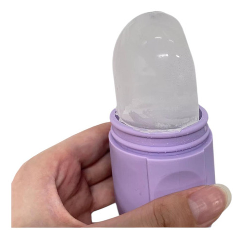 Rodillo De Hielo Facial Para Cara Y Ojos De Silicona Reutilizable Masajeador Antiinflamatorio Reductor De Bolsas Y Poros Refresca Tonifica Y Reafirma La Piel Cuidado Facial Diario