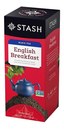 Te Stash English Breakfast Black Tea 30 Bolsitas Excelente