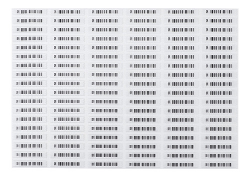 Etiqueta Antirrobo Acústica Rf Con Banda Magnética, 108 Unid