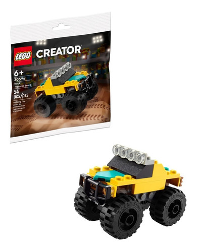 Lego Camioneta Monstruo Rock 54pz (30594) ¡ En Stock! 