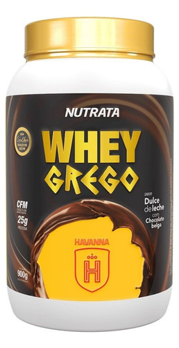 Whey Grego (900g) - Dulce De Leche C/ Chocolate Belga