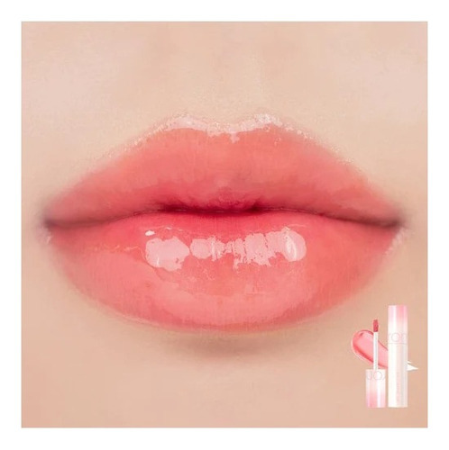 Rom&nd Juicy Lasting Tint com acabamento brilhante Cor #31 Bare Apricot