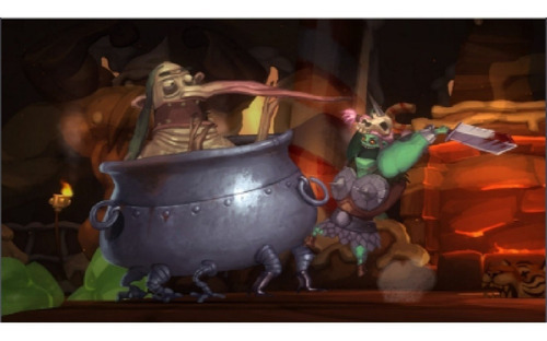 Jogo Zombie Vikings Ps4 Midia Fisica Rising Star Games
