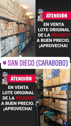 Venta De Lote De Repuesto Originales Peugeot
