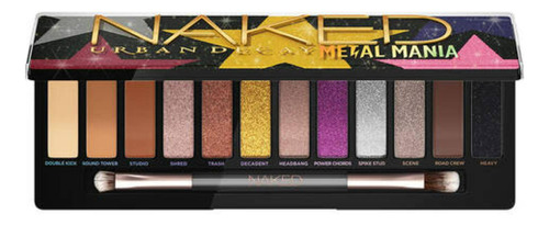 Urban Decay Paleta De Sombras Naked Metal Mania Original Usa