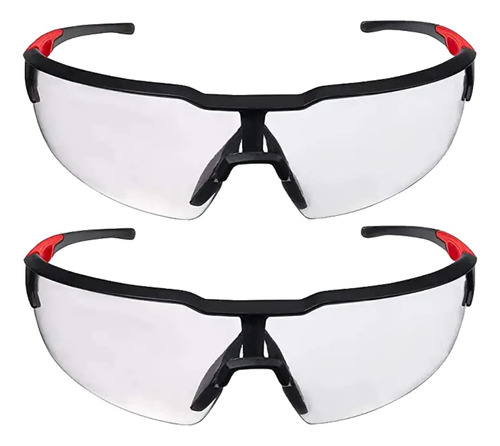 Milwaukee Gafas De Seguridad Antivaho Lente Transparente Ne.