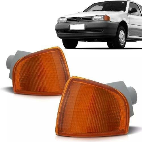 Juego Faros Giros Volkswagen Gol Ab9 95/99 Ambar T/cibie