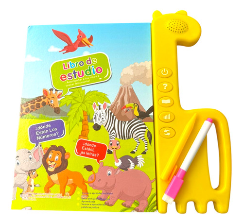 Libro Didactico Infantil Juguete Aprendizaje Ingles Español