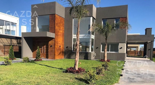 Imagen 1 de 30 de Moderna Propiedad 5 Ambientes Con Piscina A Estrenar En Lagos De Canning.