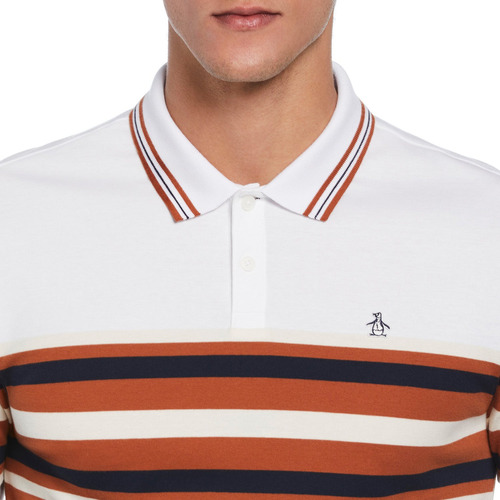 Polo A 2 Colores Con Franjas
