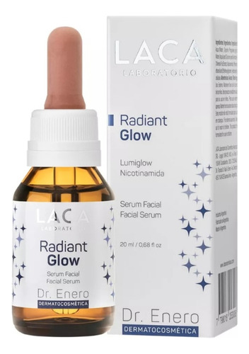 Serum Radiant Glow Con Lumiglow Nicotinamida Laca Momento de aplicación Día/Noche Tipo de piel Todo tipo de piel