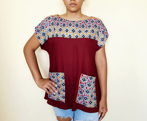 Imagem 3 de 6 de Blusa Bata Feminina Tecido Esperanza