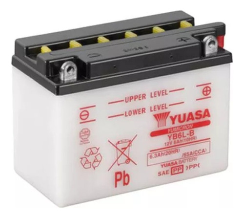 Bateria Para Moto Yuasa Yb6l-b Yumicron  12v Gel