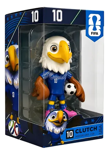 Mascote Copa Do Mundo 2026 Boneco Eua Colecionável Futebol
