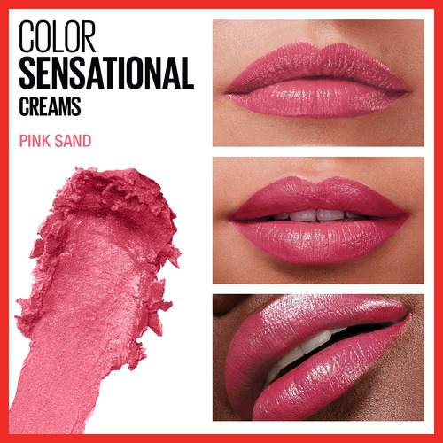 Lápiz Labial Maybelline Color Sensational Con Acabado En Cre