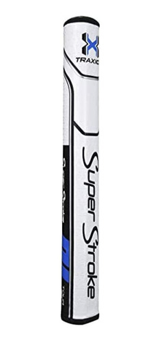 Grip Golf Putter Superstroke Traxion Tour 2.0 Blanco Azul