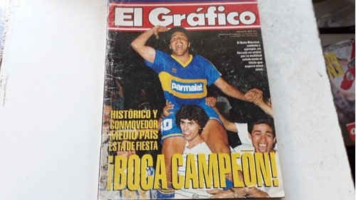 El Gráfico Boca Campeón Apertura 1992 Muy Buen Estado 