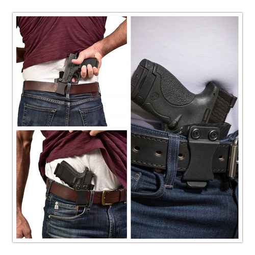 Coldre Kydex G3c Toro G2c Pt111 Com Espaço Para Red Dot Cor Preto Orientação Da Mão Canhoto
