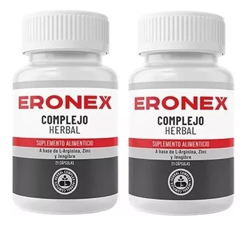 Eronex Complejo Herbal Salud  20caps Sfn 2 Pack