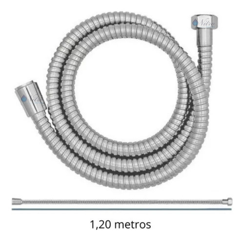 Ducha Higiênica Lavatório Metal C/ Adaptador Y Cromada Nitro Metais
