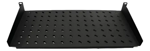 Bandeja Rack Liviana Perforada 19 Pulgadas 30cm 2 Unidades