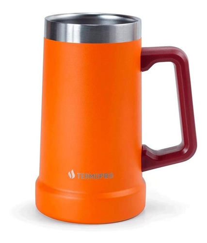 Caneca Térmica Para Cerveja Termopro 709ml Em Inox