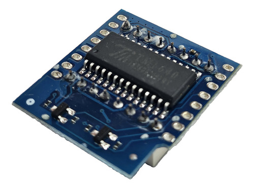 Matriz De Leds 8x8, Con Integrado Tm1640, Wemos Shield