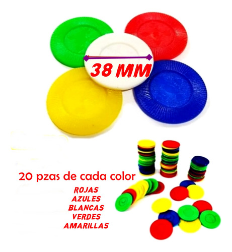 Fichas Didácticas Jumbo 400 Pzas