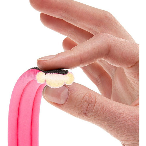 Collar Acolchado Microrregulación Ferplast Ergofluo C25/51 Color Rosa