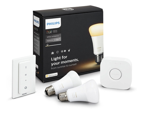 Philips Hue White Ambiance - Kit De Inicio De Bombilla Intel