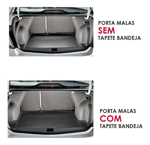 Tapete Bandeja Protetor De Porta Malas Cobalt 2015 2016