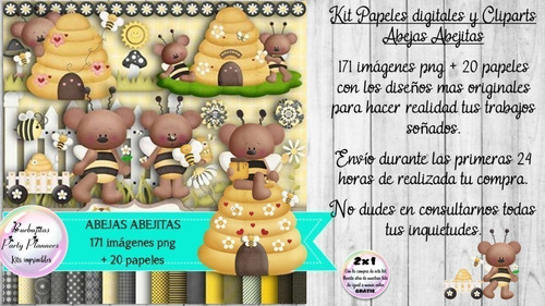 Papeles Fondos Y Cliparts Imagenes Png Abejas Abejitas