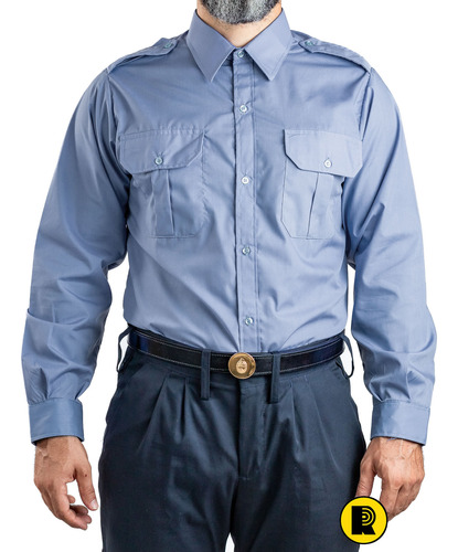 Camisa Manga Larga Policial T:46-50