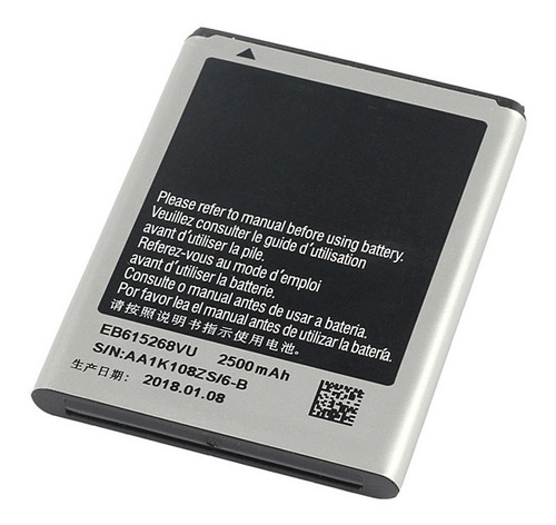     Bateria Compatible Samsung Galaxy Note 1 N7000 2500 Mah