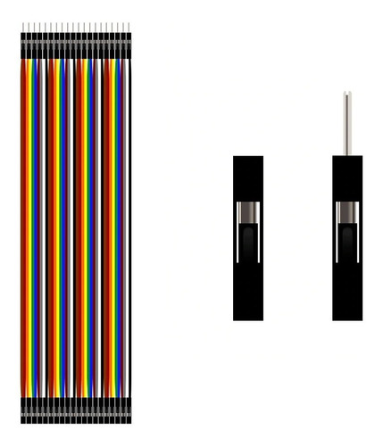 Cables Jumpers Dupont 120 Piezas (20 Cm) Proyectos Arduino
