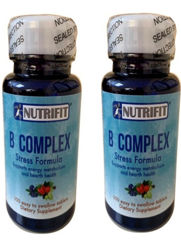 B Complex Americano Puro Promo 2 Frascos Nutrifit